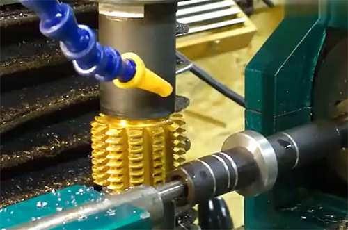 Gear processing method six: milling gear processing