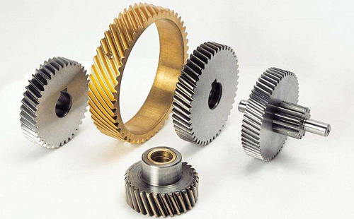 What material is generally used for gear processing?