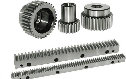 Gear and rack meshing characteristics and conditions