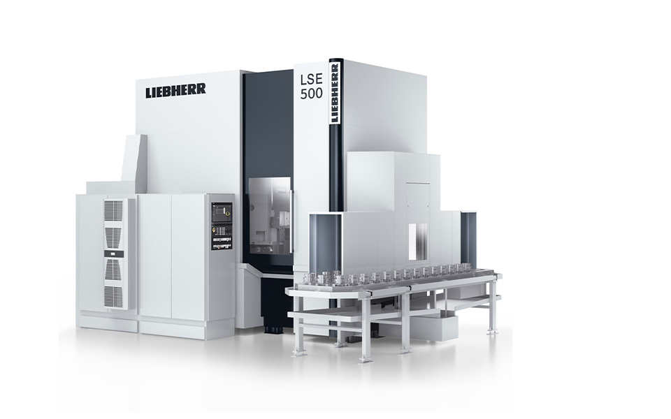 German Liebherr (LIEBHERR LS 500E) gear shaper