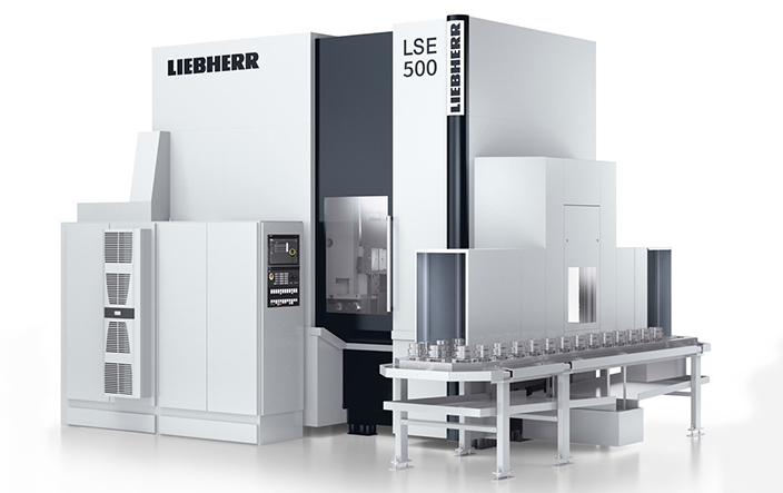 German Liebherr (LIEBHERR LS 500E) gear shaper