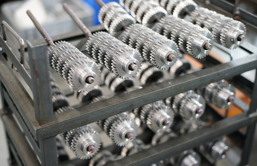 Mask machine gear