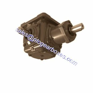 T Right Angle Pto Gearbox for Agricultural Machinery