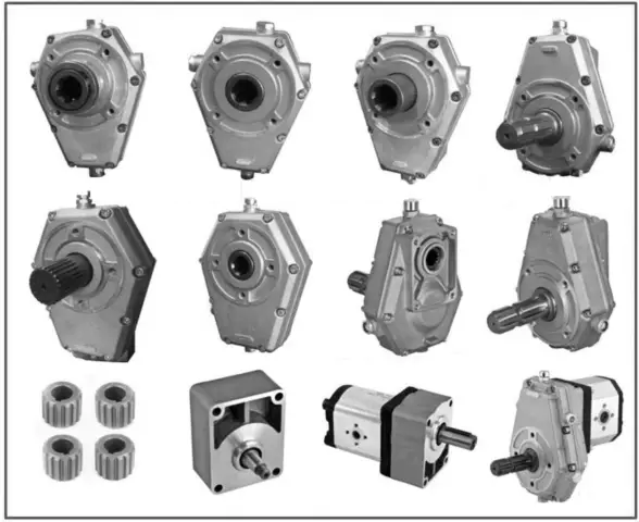 PTO gearbox select